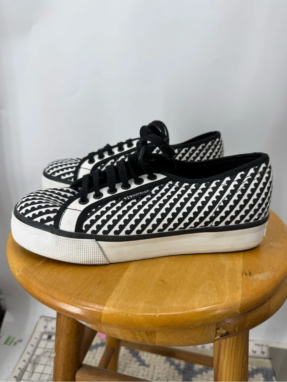 Superga x Mary Katrantzou COTW Fantasy Sneakers. 40/9